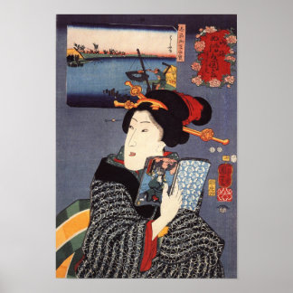 Utagawa Kuniyoshi Woman (12) Poster