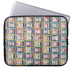 Utagawa Yoshikazus Sumo Wrestlers (1852) Laptop Fodral