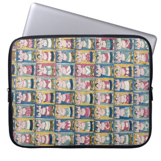 Utagawa Yoshikazus Sumo Wrestlers (1852) Laptop Fodral