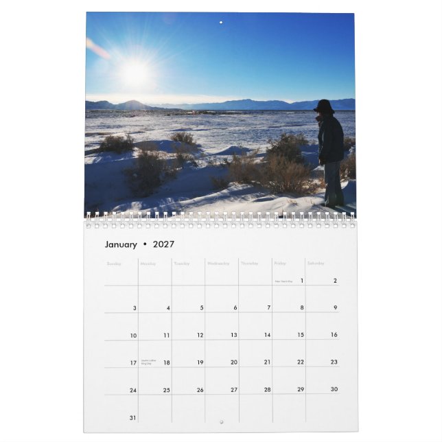 Utah 2012, vid Peter Alfeld Kalender (Jan 2027)