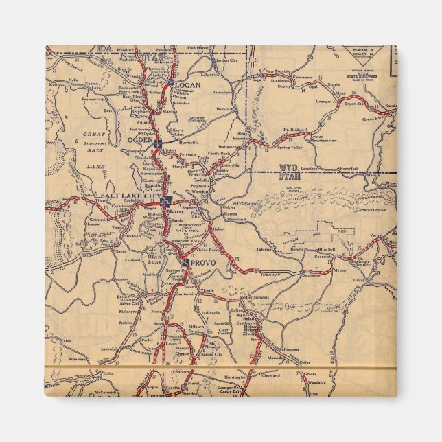 Utah 8 magnet (Framsidan)