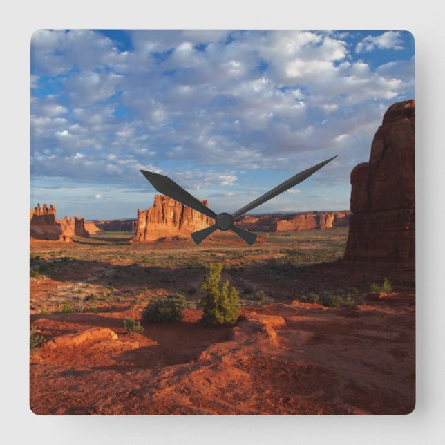 Utah, Arches National Park, sten 1 Fyrkantig Klocka (Framsida)