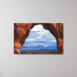 Utah, Arches nationalpark, Delicate Arch Canvastryck