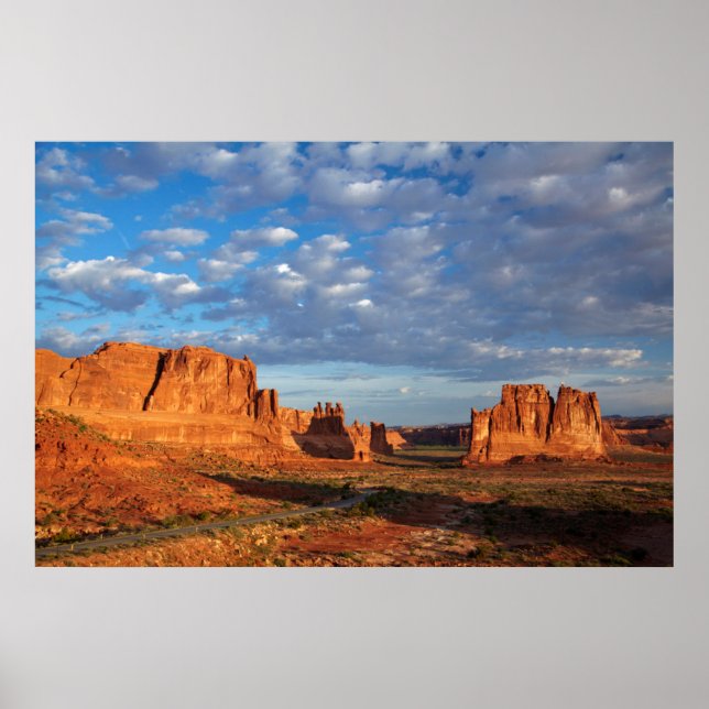 Utah, Arches nationalpark, sten-formationer 2 Poster (Framsidan)