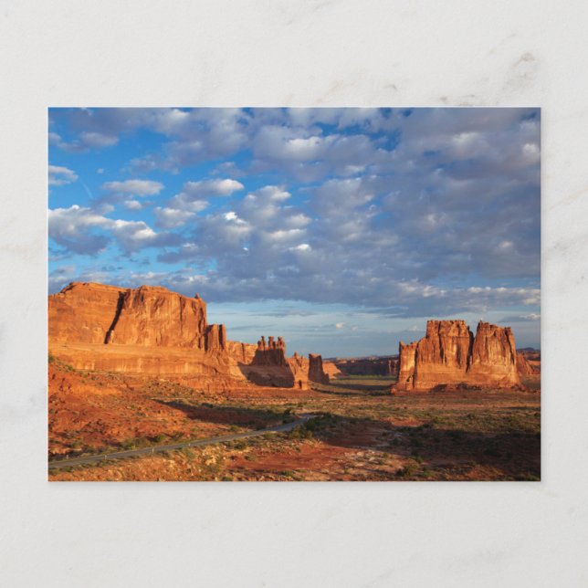 Utah, Arches nationalpark, sten-formationer 2 Vykort (Framsida)