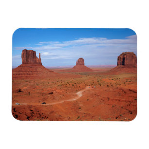 Utah. Arizona gräns, Navajo Nation, Monument Magnet