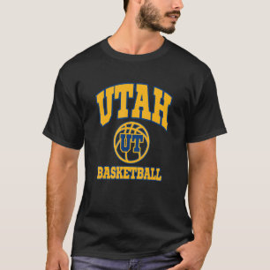 Utah Basketball Fläkt Jersey Stil Sporty Design St T Shirt
