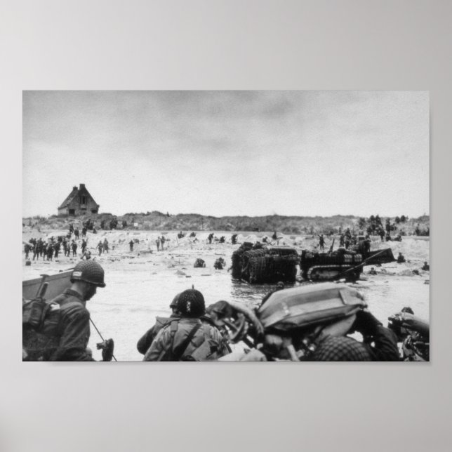 Utah Beach - Normandie 1944 Poster (Framsidan)