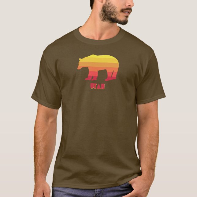 Utah Bear T Shirt (Framsida)