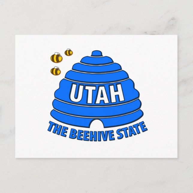 Utah: Beehive-staten Vykort (Framsida)
