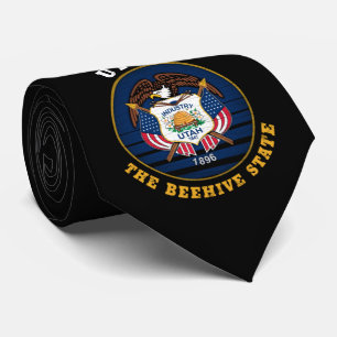 UTAH BEEHIVE STATLIG FLAGGA SLIPS