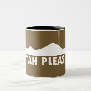 Utah behar Två-Tonad mugg