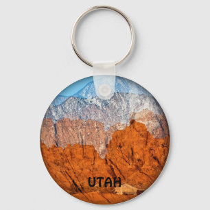 Utah berg nyckelring