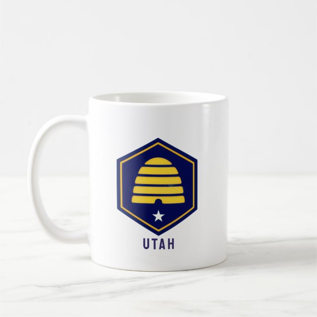 Utah Bihive Kaffemugg (Vänster)