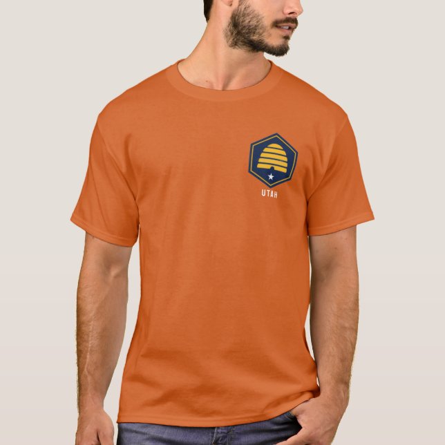 Utah Bihive T Shirt (Framsida)