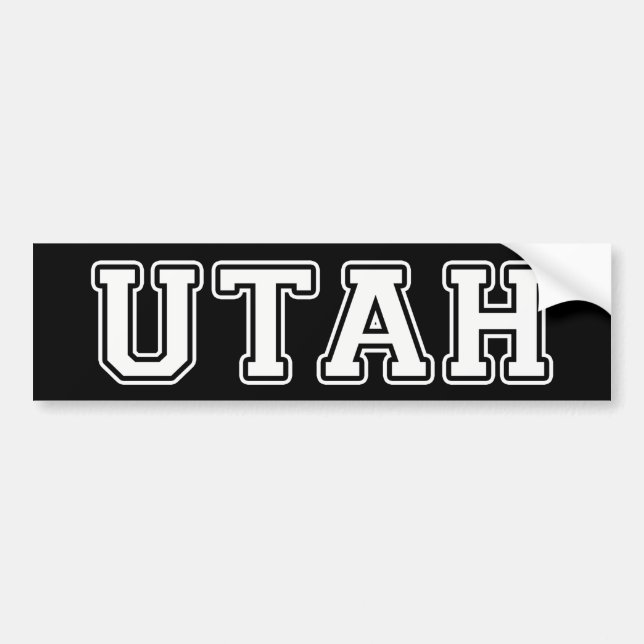 Utah Bildekal (Framsidan)
