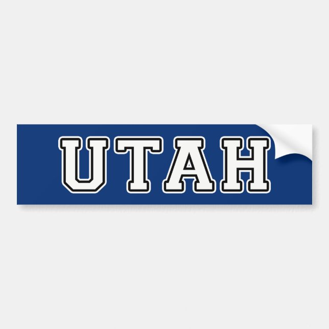Utah Bildekal (Framsidan)