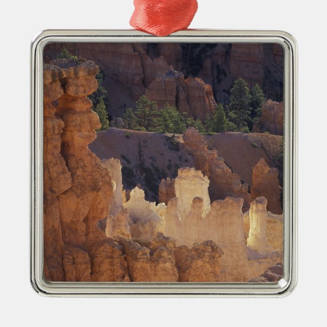 Utah, Bryce Canyon nationalpark. Hoodoos Julgransprydnad Metall (Framsidan)