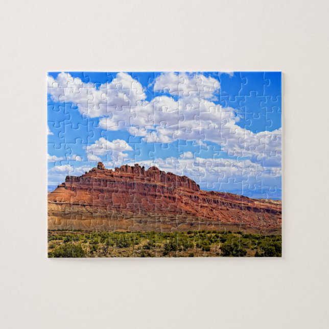 Utah Buttes and Blå himmel - 8x10 - 110 pcs. Pussel (Horisontell)