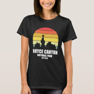 Utah Camping Hiking Vintage Retro Bryce Canyon Nat T Shirt