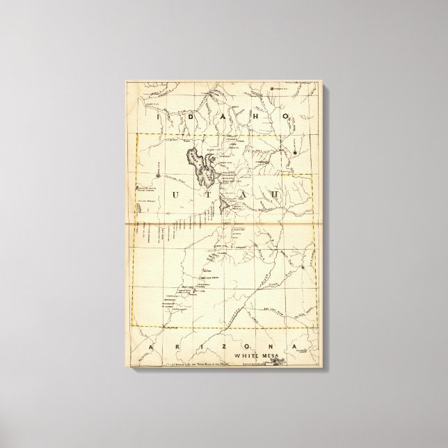 Utah Canvastryck (Framsida)