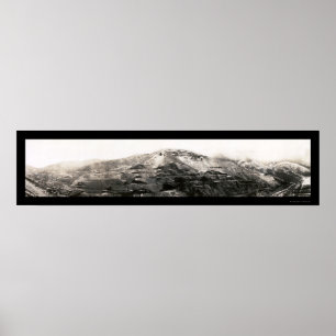 Utah Copper Mining Photo 1909 Poster