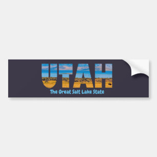 Utah, den Underbara staten Sjö Bildekal