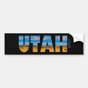 Utah, den Underbara staten Sjö Bildekal