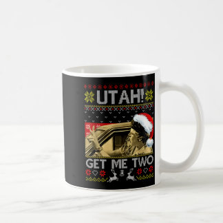 Utah Få Mig Två Roligt Citat Fult Jultröja Chri Kaffemugg