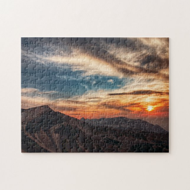 Utah Fiery Cloud Himlar Pussel (Horisontell)