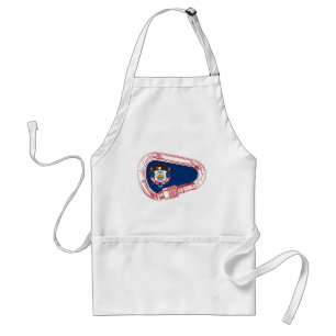 Utah Flagga klätting Carabiner Förkläde