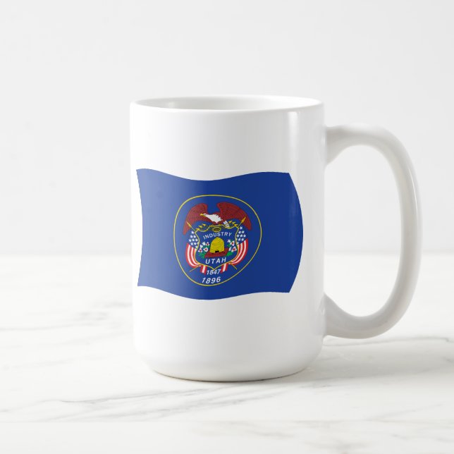 Utah Flagga Mugg (Höger)
