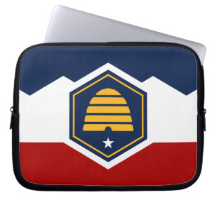 Utah Flagga på Laptopfodral Laptop Fodral