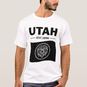 Utah flagga USA T Shirt