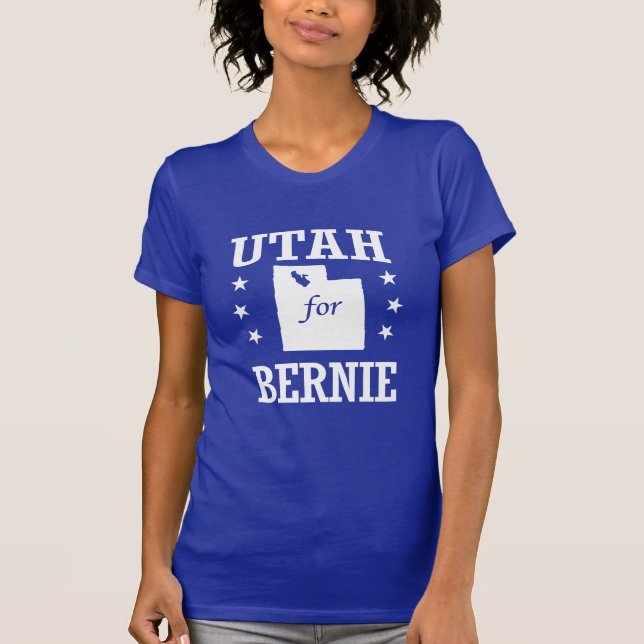UTAH FÖR BERNIE SLIPMASKINER T-SHIRT (Framsida)