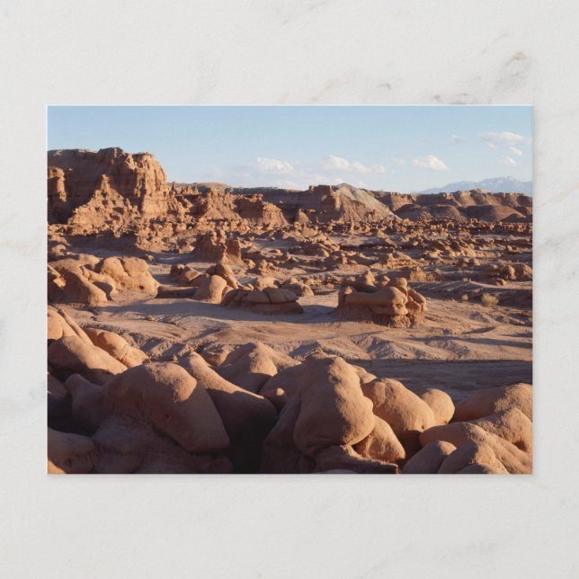 Utah, Goblin Valley State Park, Sandsten Vykort (Framsida)
