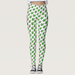 UTAH Grönt Gelatin Dessert Parfait Strawberry Food Leggings