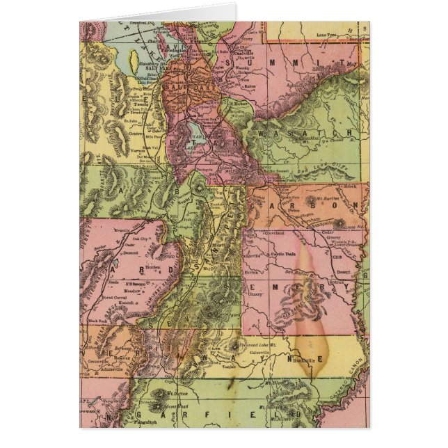 Utah Hälsningskort (Framsidan)