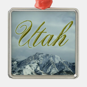 Utah helgdagprydnad julgransprydnad metall
