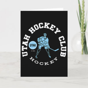 Utah Hockey Club Edge Dark Heather Officiellt Lice Kort