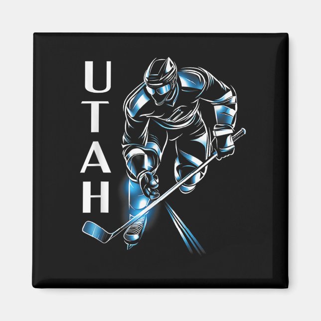 Utah Hockey Magnet (Framsidan)