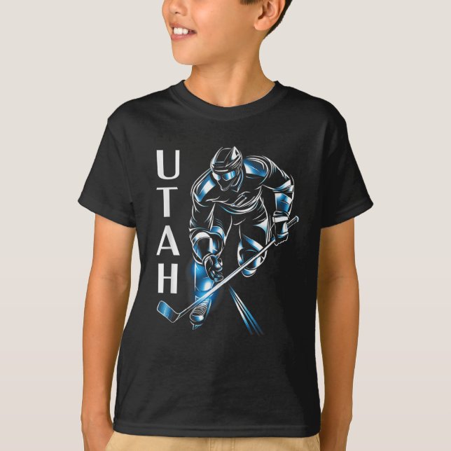 Utah Hockey T Shirt (Framsida)