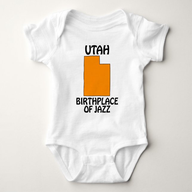 Utah - Jazzens födelseplats Tee (Framsida)