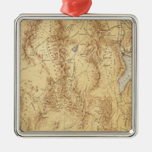 Utah Julgransprydnad Metall (Framsidan)