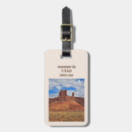 Utah - Kärlek-bagagetag Bagagebricka