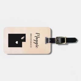 Utah Kartong Bagage Märke, Bröllopsfirande Välkomm Bagagebricka