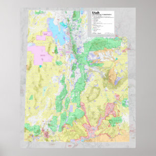 Utah länder poster