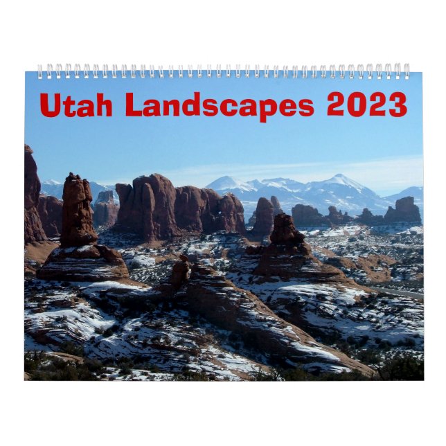Utah Landscapes Calendar 2023 Kalender (Omslag)