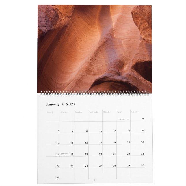 Utah landskap - 2010 kalender (Jan 2027)