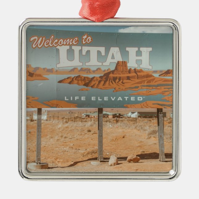 Utah Life Elevated Julgransprydnad Metall (Framsidan)